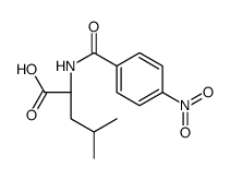 (2S)-4-methyl-2-[(4-nitrobenzoyl)amino]pentanoic acid结构式