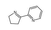 2-(4,5-二氢-3H-吡咯-2-基)-吡啶结构式
