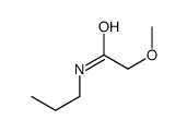 2-methoxy-N-propylacetamide结构式