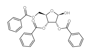 beta-D-Ribofuranose,2,3,5-tribenzoate Structure