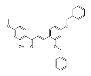 2,4-dibenzyloxy-2'-hydroxy-4'-methoxychalcone Structure