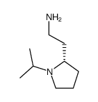 2-Pyrrolidineethanamine,1-(1-methylethyl)-,(2S)-(9CI) structure