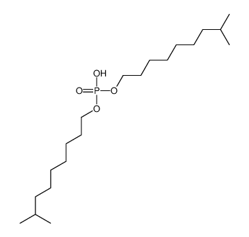 bis(8-methylnonyl) hydrogen phosphate Structure