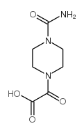 (4-CARBAMOYLPIPERAZIN-1-YL)OXO-ACETICACID Structure