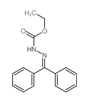 ethyl N-(benzhydrylideneamino)carbamate结构式