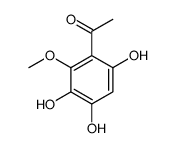 1-(3,4,6-trihydroxy-2-methoxyphenyl)ethanone结构式