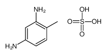 4-methylbenzene-1,3-diamine,sulfuric acid Structure