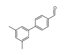 4-(3,5-dimethylphenyl)benzaldehyde结构式