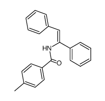 α-p-toluamidostilbene结构式