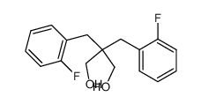 2,2-bis(2-fluorophenylmethyl)propane-1,3-diol结构式