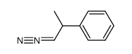 1-diazo-2-phenylpropane Structure