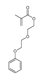 2-(2-phenoxyethoxy)ethyl 2-methylprop-2-enoate Structure
