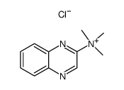 Trimethyl-2-chinoxalinylammoniumchlorid结构式
