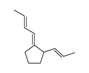 1-(2-Butenyliden)-2-(1-propenyl)cyclopentan结构式