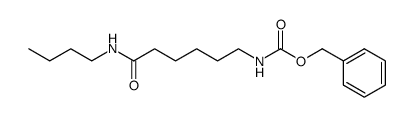 benzyl (6-(butylamino)-6-oxohexyl)carbamate Structure