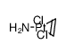 trans-PtCl2(ethylene)(NH3)结构式