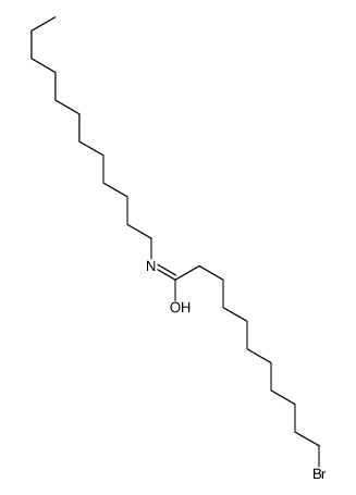 11-bromo-N-dodecylundecanamide Structure