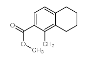 2-Naphthalenecarboxylicacid,5,6,7,8-tetrahydro-1-methyl-,methylester(9CI)结构式