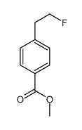 methyl 4-(2-fluoroethyl)benzoate结构式
