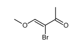 3-bromo-4-methoxy-3-buten-2-one结构式
