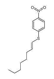 1-nitro-4-oct-1-enylsulfanylbenzene结构式