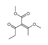 methyl 2-(1-methoxyethylidene)-3-oxopentanoate Structure