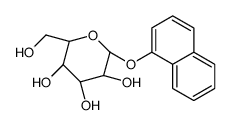 1-naphthyl α-D-mannopyranoside Structure