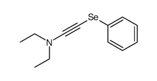 1-N,N-diethylamino-2-phenylselenoacetylene Structure