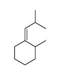 1-methyl-2-(2-methylpropylidene)cyclohexane Structure