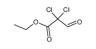 2,2-dichloro-3-oxo-propionic acid ethyl ester结构式