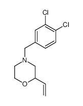 4-(3,4-dichlorobenzyl)-2-vinylmorpholine Structure