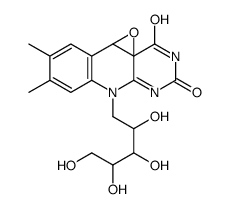 5-Deazaflavin 4,5-epoxide structure