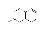 (4aR,8aR)-2-methyl-3,4,4a,7,8,8a-hexahydro-1H-isoquinoline Structure