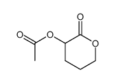 α-acetoxy-δ-valerolactone Structure