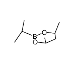2-isopropyl-4,6-dimethyl-1,3,2-dioxaborinane Structure