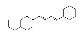 1-(4-cyclohexylbuta-1,3-dienyl)-4-propylcyclohexane结构式