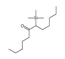 7-trimethylsilyldodecan-6-one Structure