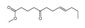 methyl 5-oxododec-8-enoate结构式