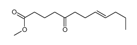 methyl 5-oxododec-8-enoate Structure