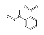 N-methyl-2-nitro-N-nitrosoaniline结构式