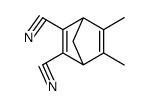 Bicyclo[2.2.1]hepta-2,5-diene-2,3-dicarbonitrile, 5,6-dimethyl- Structure
