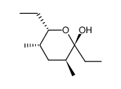 (4S,6S,7S)-7-hydroxy-4,6-dimethyl-3-nonanone Structure