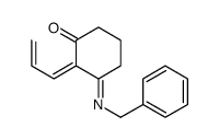 3-benzylimino-2-prop-2-enylidenecyclohexan-1-one Structure