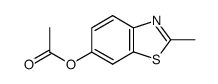 6-Benzothiazolol,2-methyl-,acetate(6CI,7CI) Structure