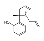 2-[(2S)-2-(prop-2-enylamino)pent-4-en-2-yl]phenol Structure