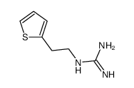 2-(2-thiophen-2-ylethyl)guanidine Structure