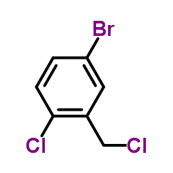 4-Bromo-1-chloro-2-(chloromethyl)benzene Structure