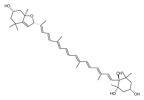 5,6-Dihydroxy-5,6-dihydro-lutein Structure