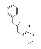 S-ethyl N-(2,2-dimethyl-3-phenylpropyl)carbamothioate结构式