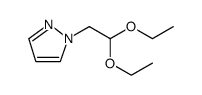 1-(2,2-二乙氧基乙基)-1H-吡唑结构式